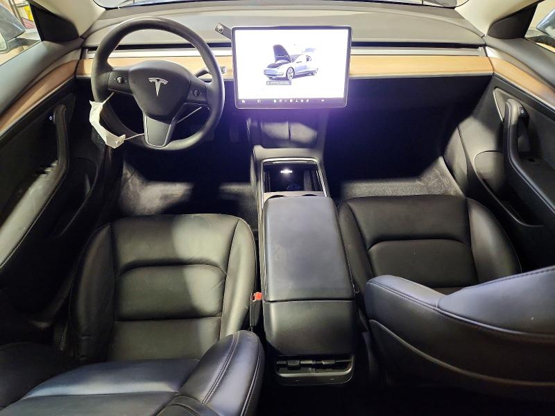 2023 Tesla Model 3 VIN 5YJ3E1EAXPF650908 COPART salvage auction — REAR END, Pa - Certificate Of Salvage, sold $7,600 on 2026-07-15 (photo 8)