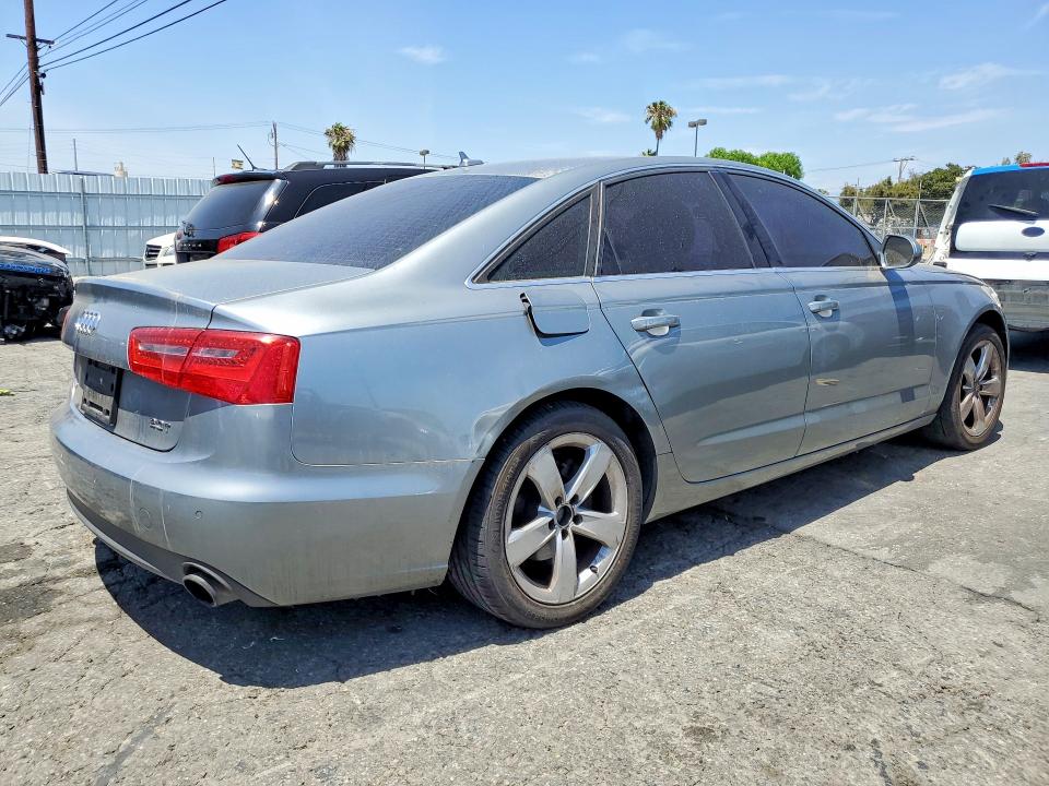 2012 Audi A6 VIN WAUDFAFC4CN093682 COPART salvage auction — MINOR DENT/SCRATCHES, Ca - App For Dup Clean Or Ac, sold $675 on 2026-07-02 (photo 3)