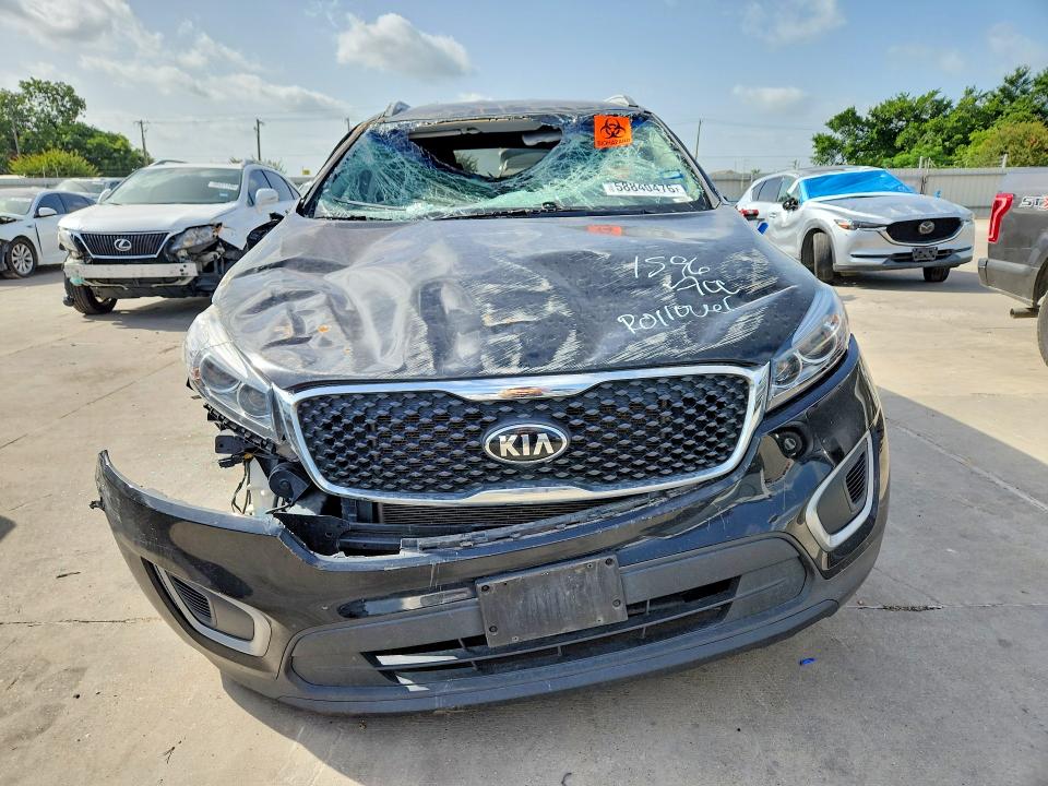 2017 Kia Sorento VIN 5XYPG4A3XHG220617 COPART salvage auction — FRONT END, Tx - Salvage Vehicle Title, sold $850 on 2026-07-30 (photo 5)