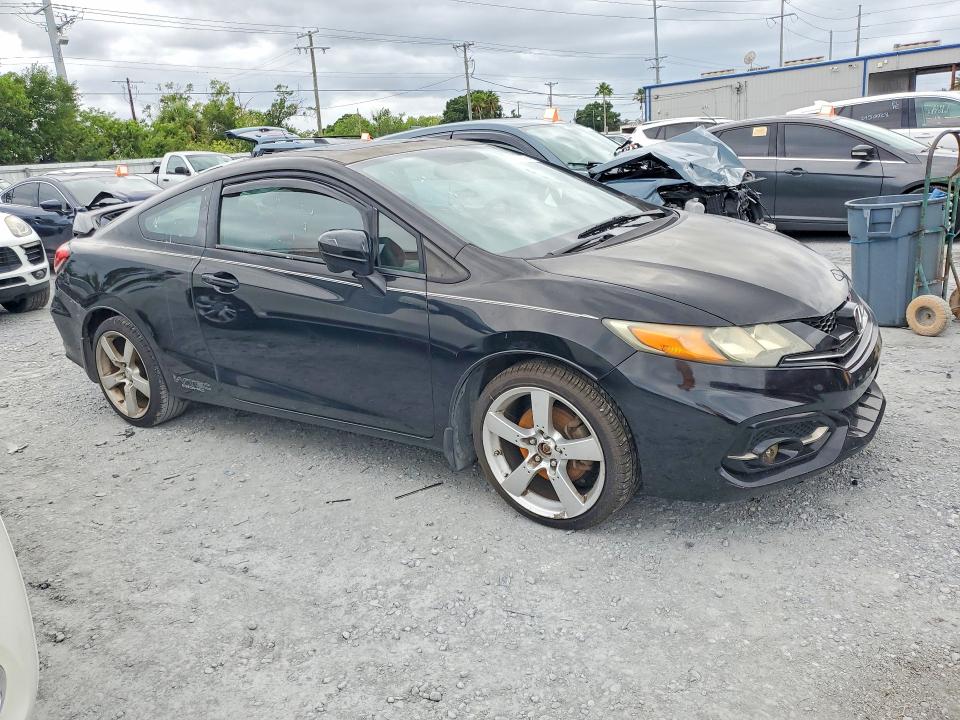 2015 Honda Civic VIN 2HGFG4A54FH703498 COPART salvage auction — MINOR DENT/SCRATCHES, Fl - Certificate Of Title, sold $4,750 on 2026-07-09 (photo 4)