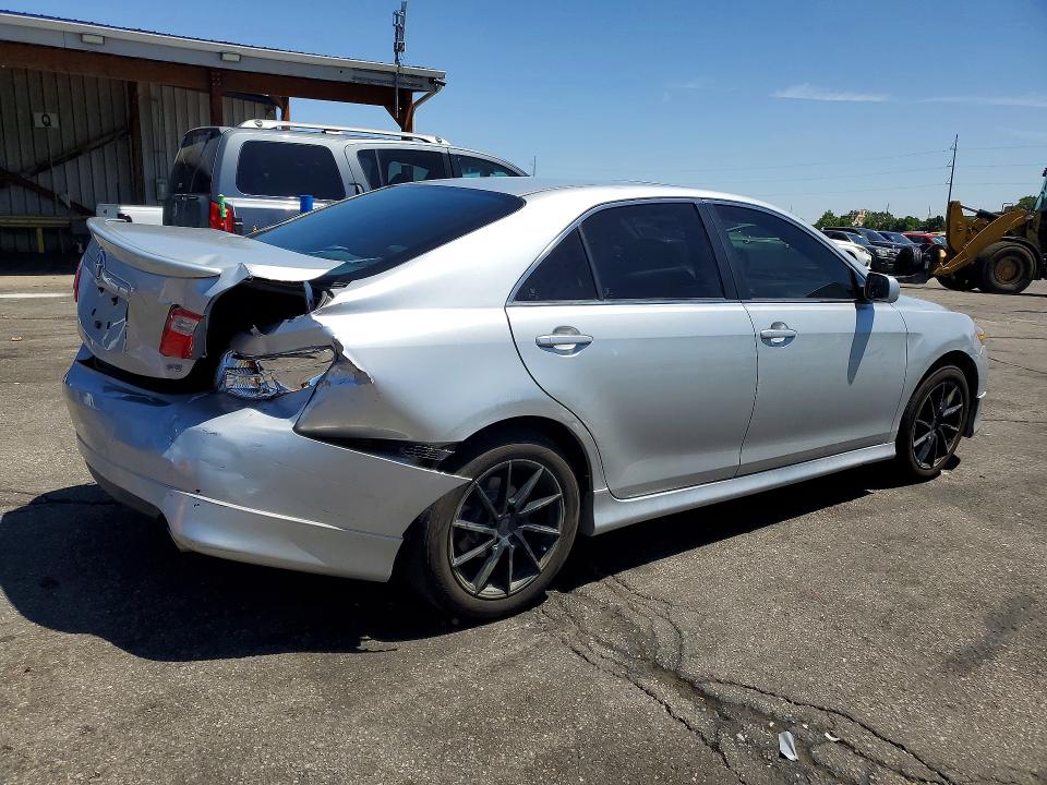 2007 Toyota Camry VIN 4T1BK46K37U032328 COPART salvage auction — REAR END, Co - Dis/Dlr/Exp Only Clean Title, sold $700 on 2026-07-02 (photo 3)