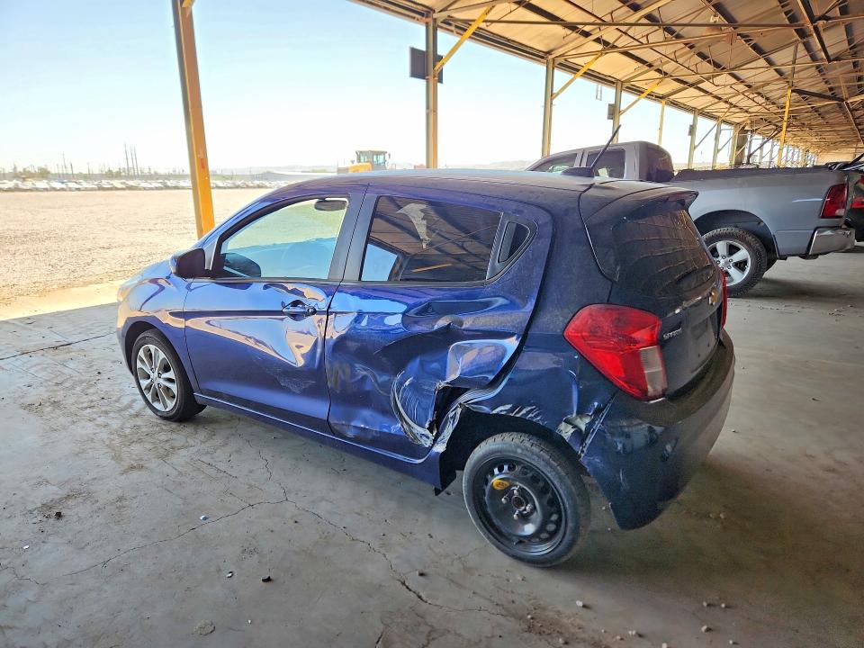 2022 Chevrolet Spark VIN KL8CD6SA7NC015006 COPART salvage auction — REAR END, AZ - CERT OF TITLE - SALVAGE, sold $975 on 2026-07-22 (photo 2)