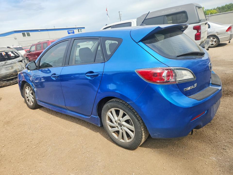 2013 Mazda 3 VIN JM1BL1L72D1840196 COPART salvage auction — FRONT END, On - Permit No Brand - Unfit, sold $550 on 2026-07-16 (photo 2)