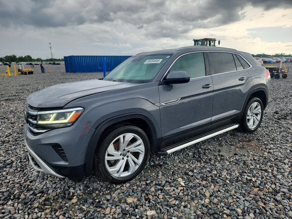 2020 Volkswagen Atlas VIN 1V2ME2CA0LC229640 COPART salvage auction — FRONT END, Fl - Certificate Of Destruction, sold $6,500 on 2026-07-09 (photo 1)