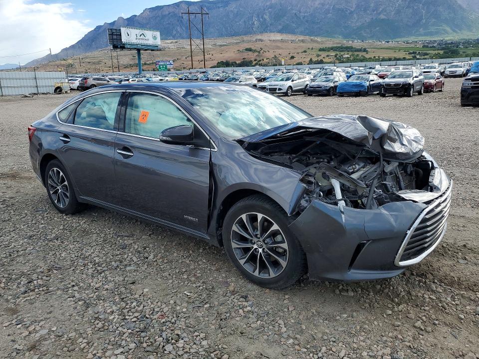 2016 Toyota Avalon VIN 4T1BD1EB9GU051511 COPART salvage auction — FRONT END, Ut - Salvage Certificate, sold $1,750 on 2026-07-06 (photo 4)