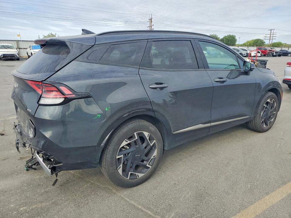 2024 Kia Sportage VIN 5XYK5CDF0RG186138 COPART salvage auction — REAR END, Salvage Title, sold $9,200 on 2026-07-23 (photo 3)