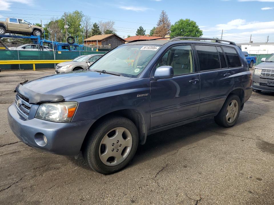 2004 Toyota Highlander VIN JTEEP21A840004643 COPART salvage auction — MECHANICAL, Co - Dis/Dlr/Exp Only Clean Title, sold $1,150 on 2026-07-15 (photo 1)