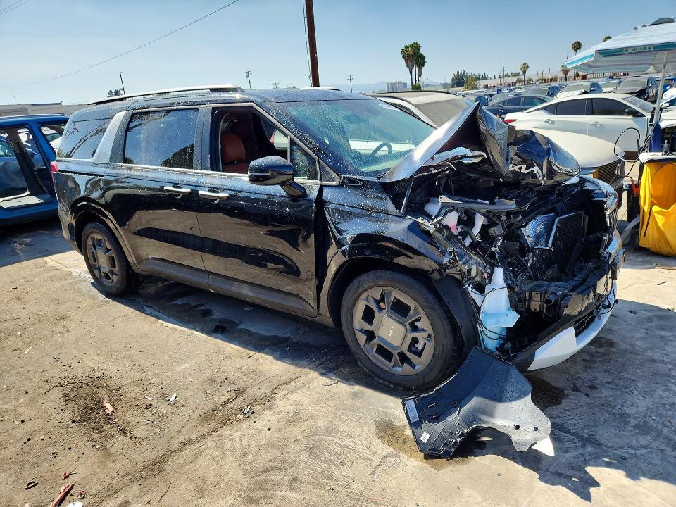 2026 Kia Carnival VIN KNDNC5KAXT6128635 COPART salvage auction — FRONT END, CA - CERTIFICATE OF TITLE, sold $100 on 2026-07-21 (photo 4)