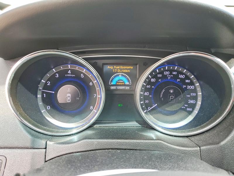 2014 Hyundai Sonata VIN 5NPEC4AB5EH926926 COPART salvage auction — REAR END, On - Permit Salvage, sold $1,500 on 2026-07-14 (photo 9)