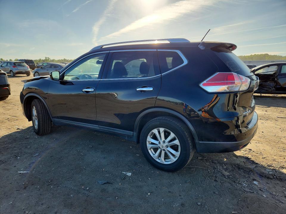2015 Nissan Rogue VIN KNMAT2MV9FP586145 COPART salvage auction — FRONT END, VA - CERT OF TITLE - SALVAGE, sold $1,150 on 2026-07-29 (photo 2)