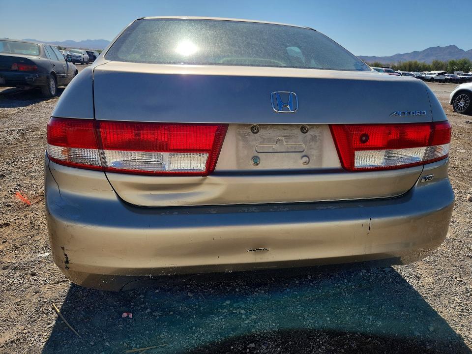 2003 Honda Accord VIN 1HGCM665X3A026774 COPART salvage auction — FRONT END, NV - SALVAGE TITLE, sold $125 on 2026-07-09 (photo 6)