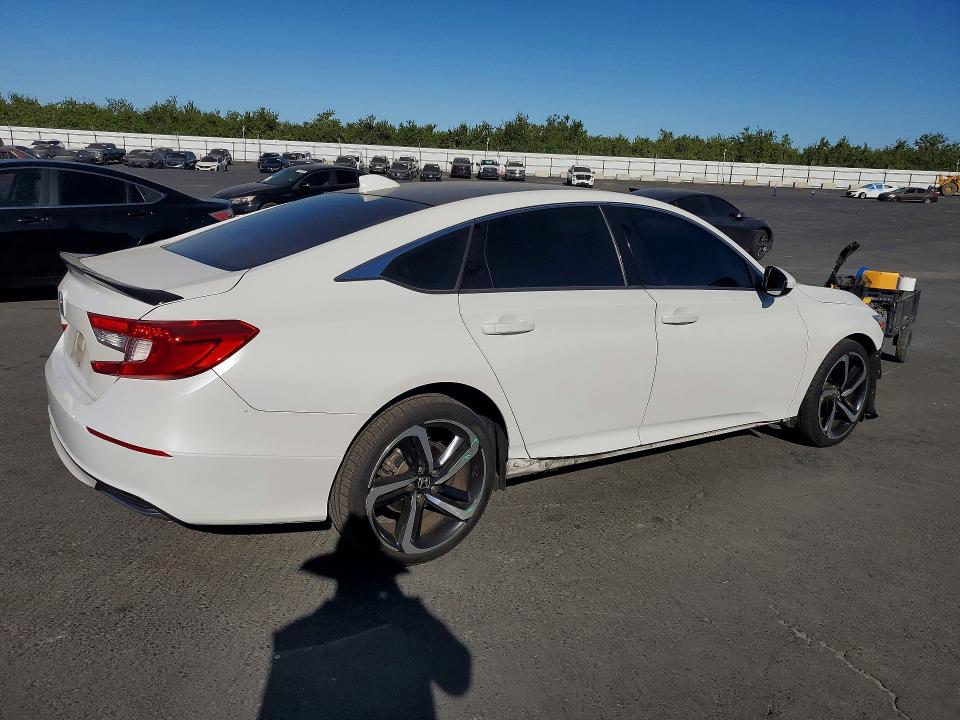 2018 Honda Accord VIN 1HGCV1F15JA241120 COPART salvage auction — FRONT END, Ca - Salvage Certificate, sold $4,950 on 2026-07-09 (photo 3)