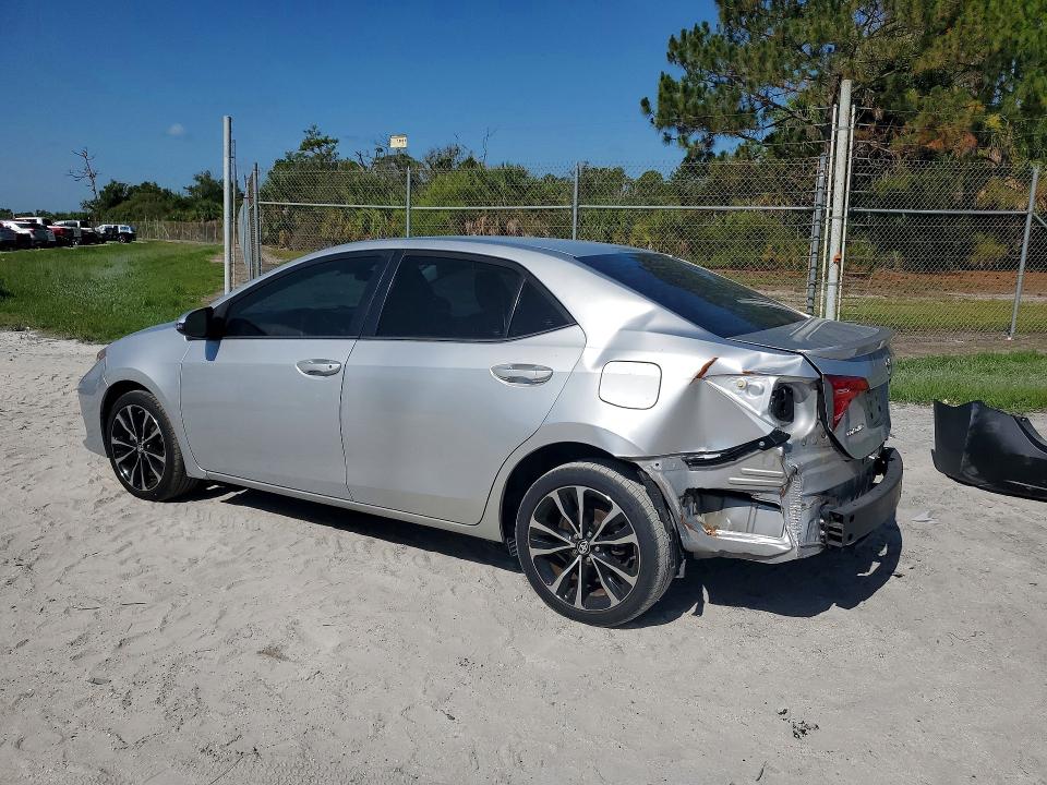2019 Toyota Corolla VIN 5YFBURHE4KP930493 COPART salvage auction — REAR END, Fl - Cert Of Title Slvg Rebuildable, sold $5,700 on 2026-07-08 (photo 2)