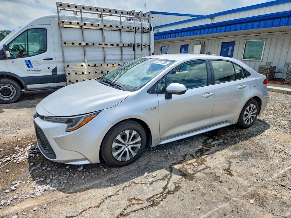 2021 Toyota Corolla VIN JTDEAMDE2MJ013395 COPART salvage auction — HAIL, Wi - Cert Of Title-Claim Paid, sold $12,400 on 2026-07-14 (photo 1)