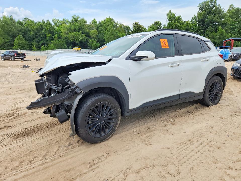 2020 Hyundai Kona VIN KM8K62AA6LU456989 COPART salvage auction — FRONT END, Fl - Certificate Of Destruction, sold $2,300 on 2026-07-17 (photo 1)