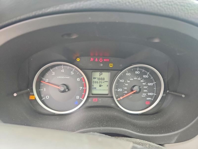 2014 Subaru Forester VIN JF2SJAEC4EH403701 COPART salvage auction — FRONT END, Ma - Cert Of Title-Reconstrctd Coll, sold $550 on 2026-07-15 (photo 9)