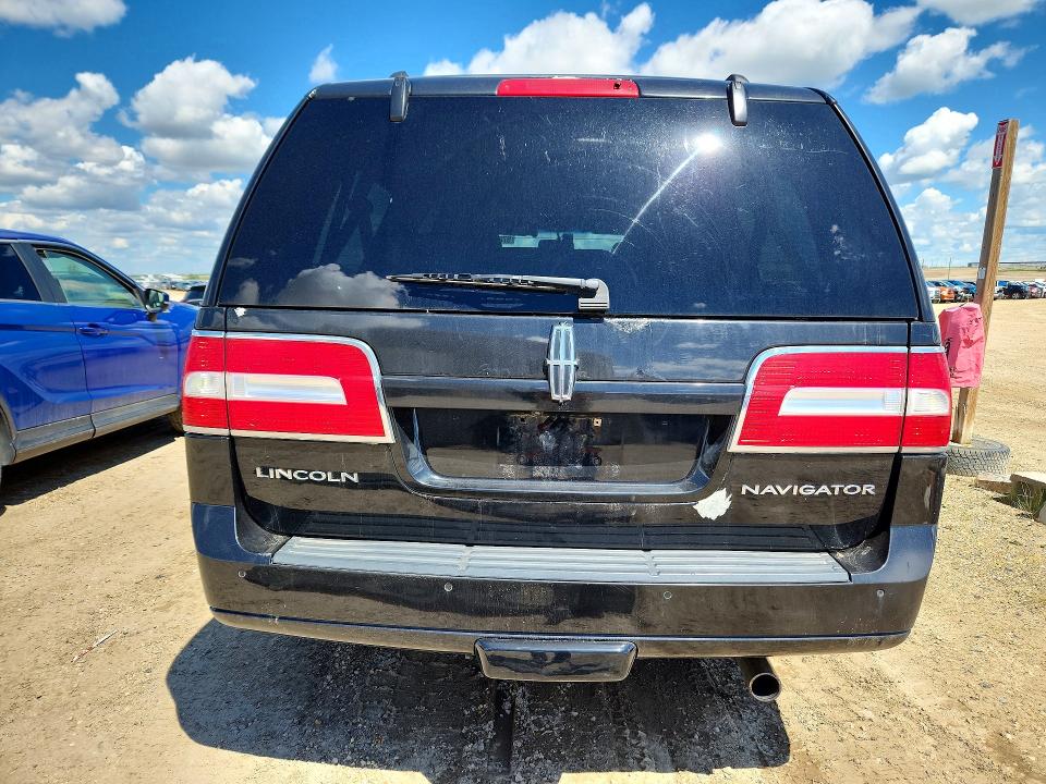 2012 Lincoln Navigator VIN 5LMJJ3J53CEL05733 COPART salvage auction — SIDE, Ab - Bos - Salvage, sold $700 on 2026-07-02 (photo 6)