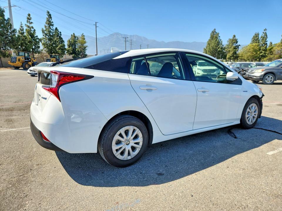 2022 Toyota Prius VIN JTDKAMFU9N3176820 COPART salvage auction — FRONT END, Ca - Salvage Certificate, sold $300 on 2026-07-21 (photo 3)
