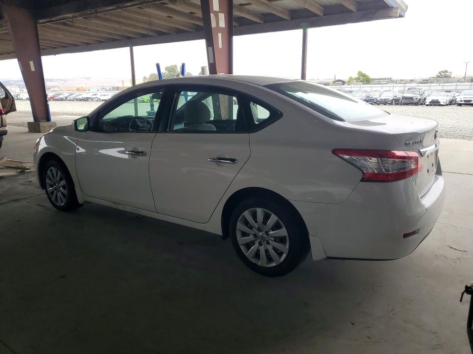 2015 Nissan Sentra VIN 3N1AB7AP6FY350513 COPART salvage auction — SIDE, Ca - Salvage Certificate, sold $2,000 on 2026-07-02 (photo 2)