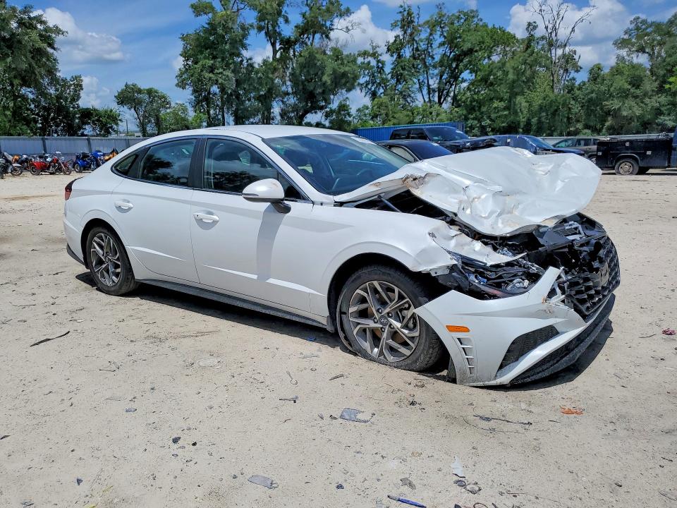 2021 Hyundai Sonata VIN 5NPEL4JAXMH110381 COPART salvage auction — FRONT END, Fl - Cert Of Title Slvg Rebuildable, sold $1,800 on 2026-07-07 (photo 4)