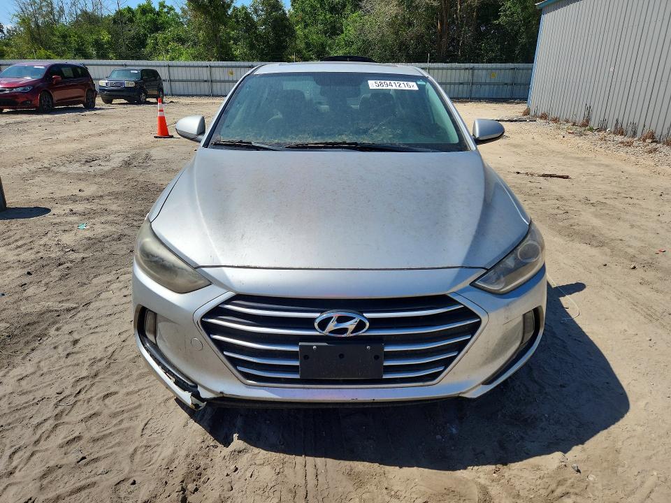 2018 Hyundai Elantra VIN KMHD84LF3JU493096 COPART salvage auction — MECHANICAL, Oh - Certificate Of Title, sold $775 on 2026-07-10 (photo 5)