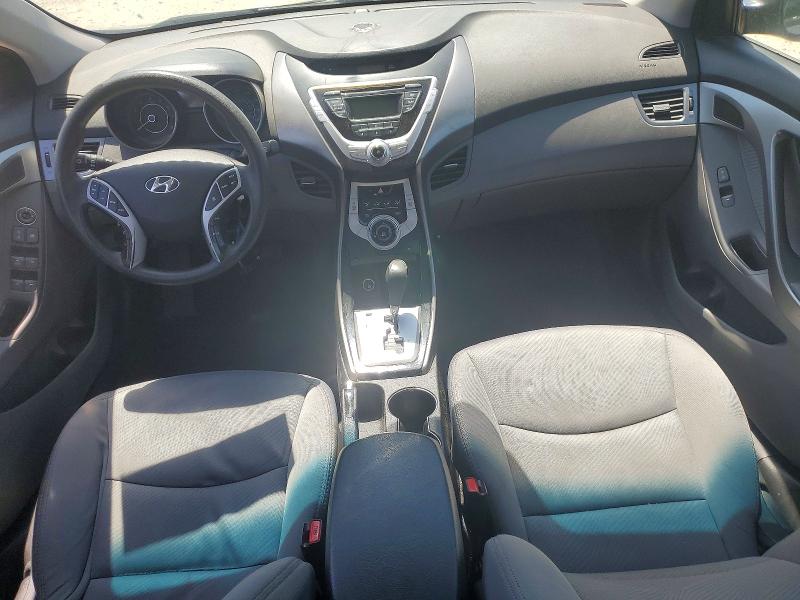 2011 Hyundai Elantra VIN 5NPDH4AE5BH057666 COPART salvage auction — REAR END, Ma - Cert Of Title-Slvg Repair Thft, sold $425 on 2026-07-06 (photo 8)