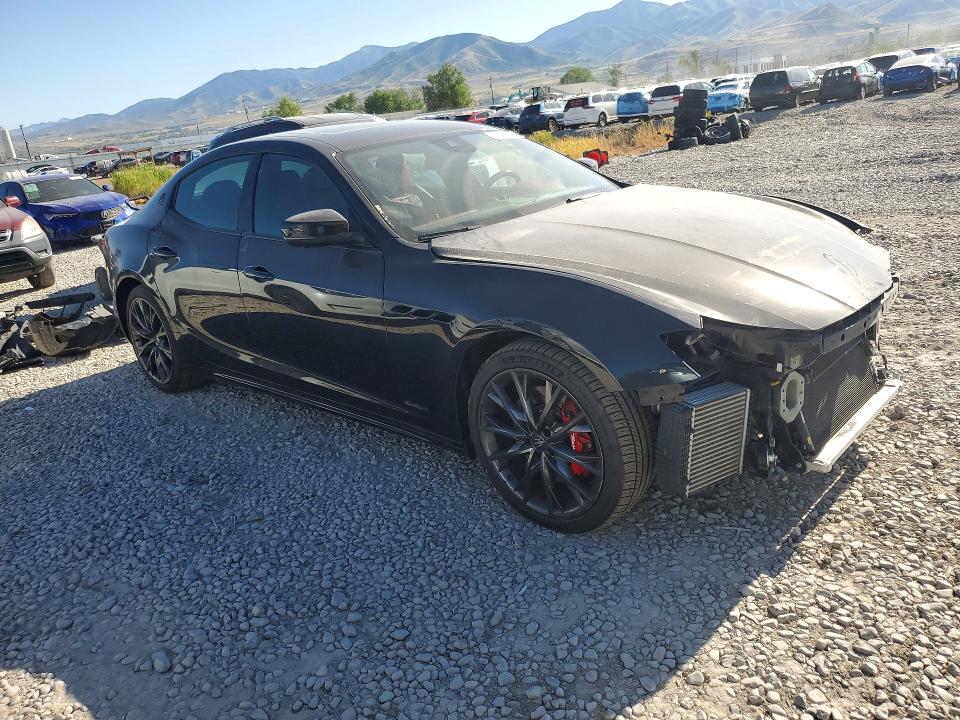 2020 Maserati Ghibli VIN ZAM57YTS2L1351144 COPART salvage auction — FRONT END, Ut - Salvage Certificate, sold $8,000 on 2026-07-02 (photo 4)