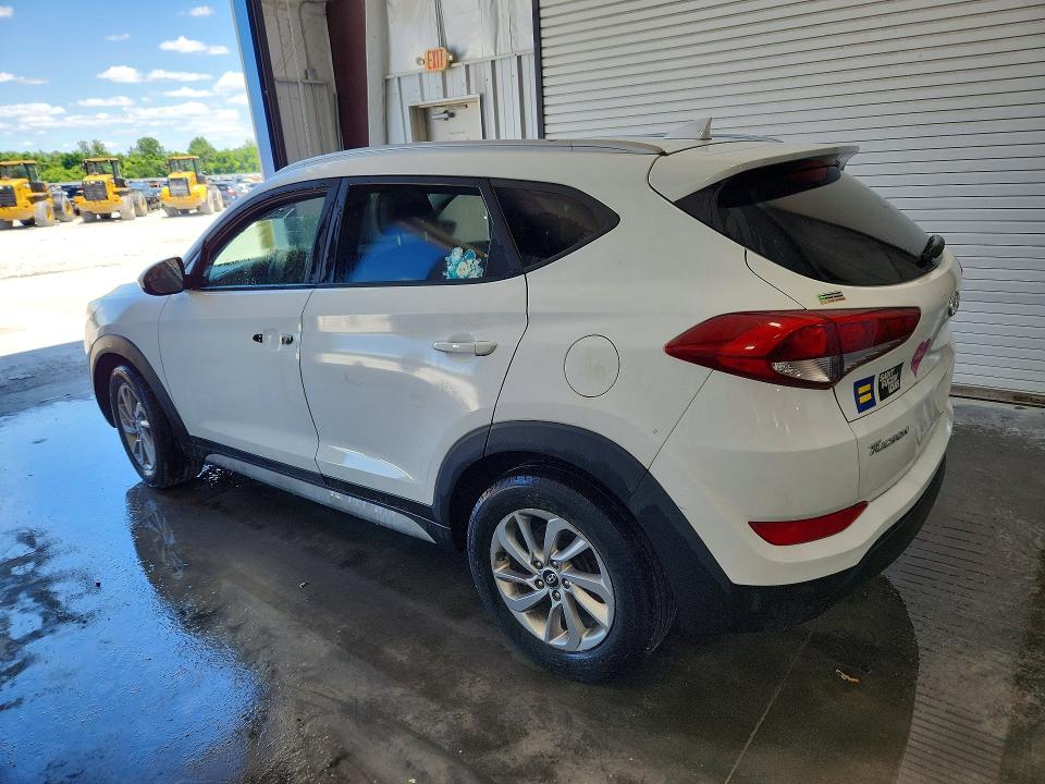 2018 Hyundai Tucson VIN KM8J33A49JU639417 COPART salvage auction — VANDALISM, Mi - Certificate Of Title, sold $2,450 on 2026-07-16 (photo 2)