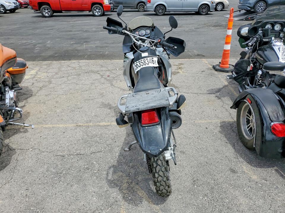 2008 Kawasaki Klr 650 VIN JKAKLEE168DA08667 COPART salvage auction — WATER/FLOOD, Nv - Bonded Salvage Title, sold $25 on 2026-07-09 (photo 4)