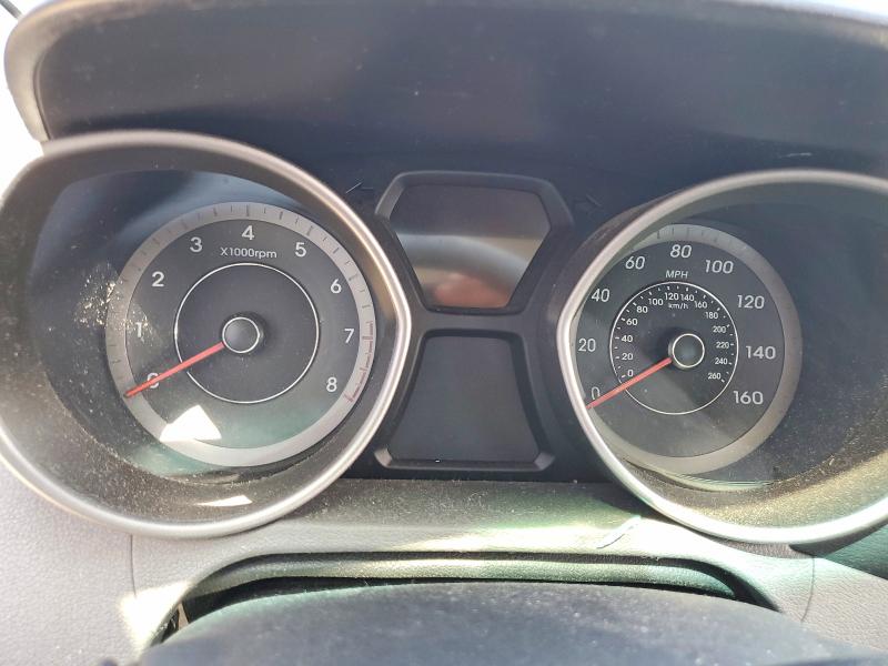 2013 Hyundai Elantra VIN KMHDH4AE1DU020893 COPART salvage auction — REAR END, Ar - Cert Of Title-Salvage, sold $500 on 2026-07-13 (photo 9)