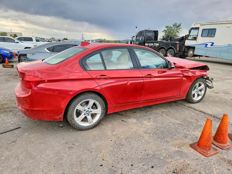 2014 BMW 3er VIN WBA3C3G50ENS71235 COPART salvage auction — FRONT END, Nm - Cert Of Title-Salvage, sold $275 on 2026-07-13 (photo 3)