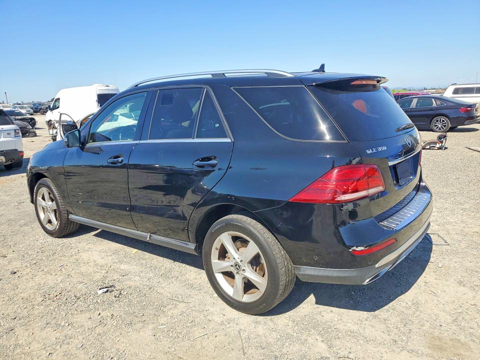 2017 Mercedes-benz Gle VIN 4JGDA5HB6HA978280 COPART salvage auction — MINOR DENT/SCRATCHES, Wv - Dis/Dlr/Exp Only Clean Title, sold $5,500 on 2026-07-09 (photo 2)