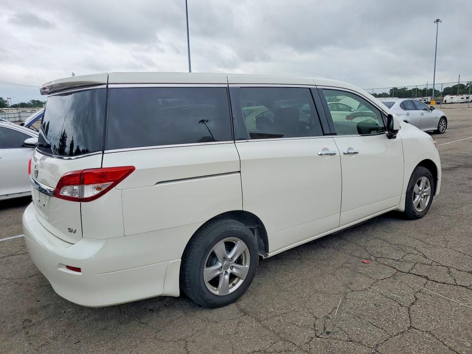 2015 Nissan Quest VIN JN8AE2KP0F9122748 COPART salvage auction — MINOR DENT/SCRATCHES, Oh - Certificate Of Title, sold $900 on 2026-07-06 (photo 3)