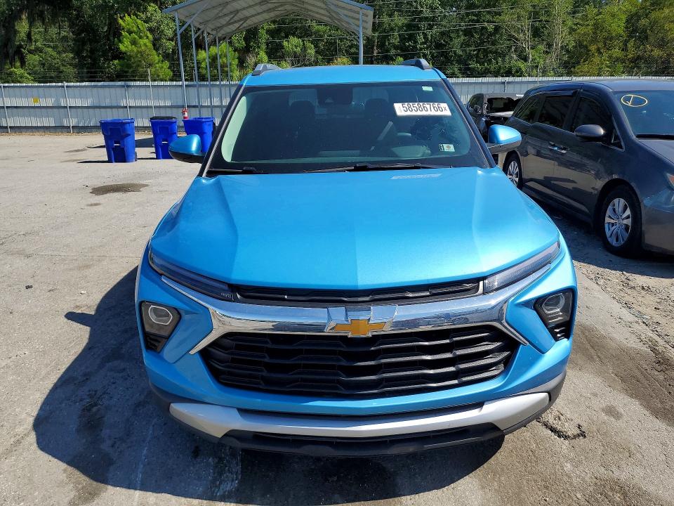 2025 Chevrolet VIN KL79MPSL0SB070632 COPART salvage auction — REAR END, Ga - Cert Of Title-Salvage, sold $6,700 on 2026-07-02 (photo 5)
