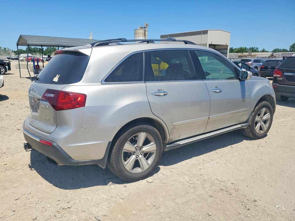 2011 Acura Mdx VIN 2HNYD2H63BH502845 COPART salvage auction — UNDERCARRIAGE, Ks - Cert Of Title-Salvage, sold $1,150 on 2026-07-02 (photo 3)