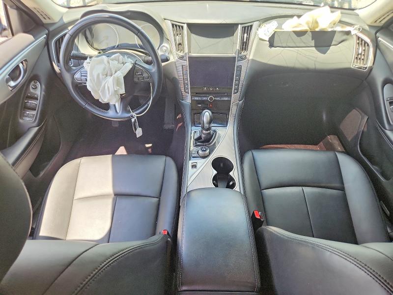2017 Infiniti Q50 VIN JN1EV7ARXHM837939 COPART salvage auction — FRONT END, Co - Public - Salvage Title, sold $3,050 on 2026-07-16 (photo 8)