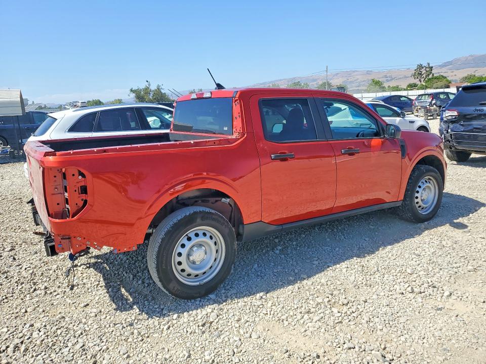 2024 Ford Maverick VIN 3FTTW8A96RRA61230 COPART salvage auction — REAR END, Ca - Salvage Certificate, sold $9,000 on 2026-07-09 (photo 3)