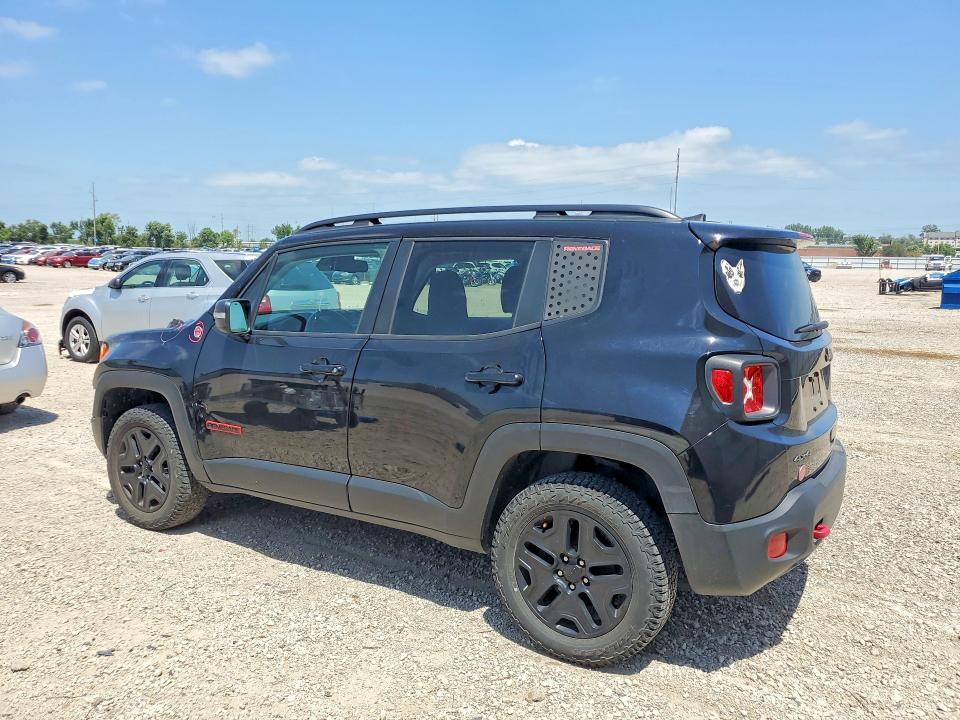 2018 Jeep Renegade VIN ZACCJBCB4JPJ01053 COPART salvage auction — FRONT END, Ia - Cert Of Title-Salvage Title, sold $90 on 2026-07-29 (photo 2)