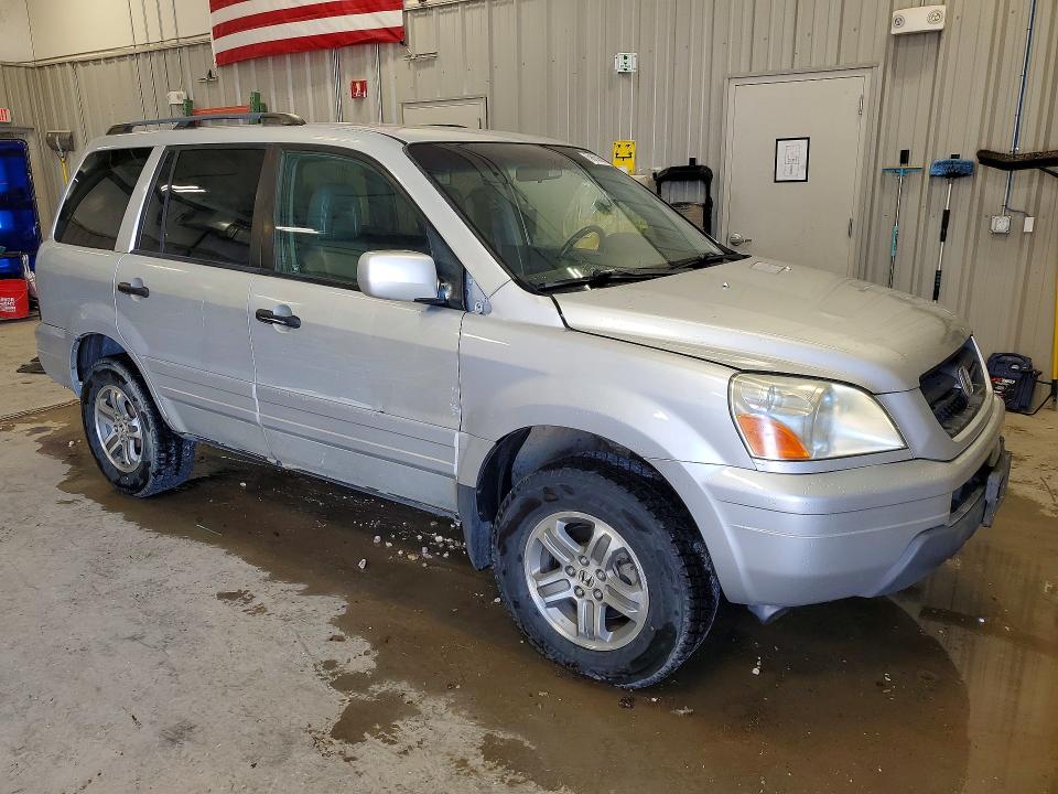 2004 Honda Pilot VIN 2HKYF18644H601145 COPART salvage auction — REAR END, Wy - Certificate Of Title, sold $525 on 2026-07-08 (photo 4)