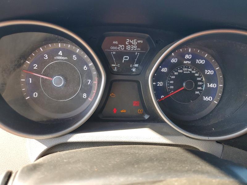 2011 Hyundai Elantra VIN 5NPDH4AE2BH042994 COPART salvage auction — VANDALISM, Ca - Salvage Certificate, sold $650 on 2026-07-27 (photo 9)