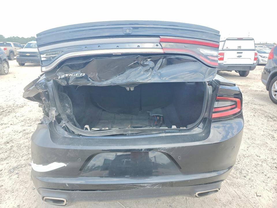 2019 Dodge Charger VIN 2C3CDXJG0KH653839 COPART salvage auction — REAR END, Fl - Certificate Of Title, sold $3,750 on 2026-07-02 (photo 6)