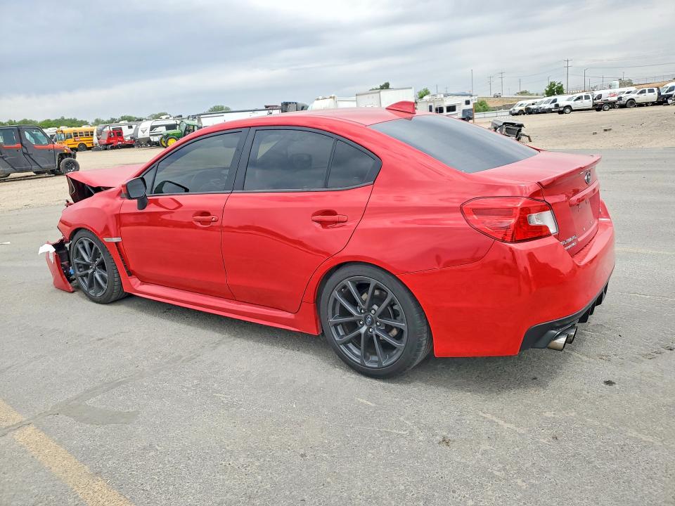 2018 Subaru Wrx VIN JF1VA1C60J9834345 COPART salvage auction — FRONT END, ID - SALVAGE CERTIFICATE OF TITLE, sold $2,550 on 2026-07-30 (photo 2)