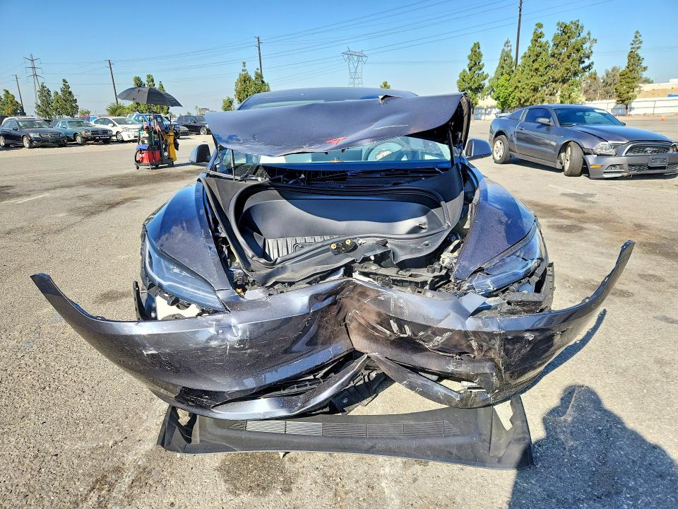 2024 Tesla Model 3 VIN 5YJ3E1EB5RF832382 COPART salvage auction — FRONT END, CA - SALVAGE CERTIFICATE, sold $6,300 on 2026-07-21 (photo 5)