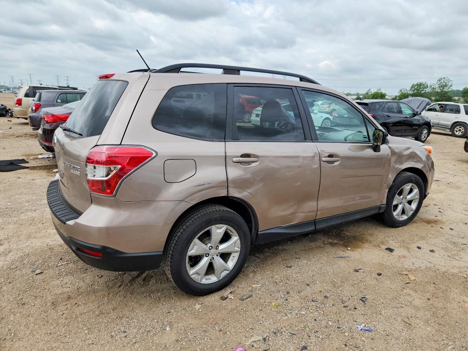 2014 Subaru Forester VIN JF2SJAECXEH476605 COPART salvage auction — SIDE, Il - Salvage Certificate, sold $3,050 on 2026-07-16 (photo 3)