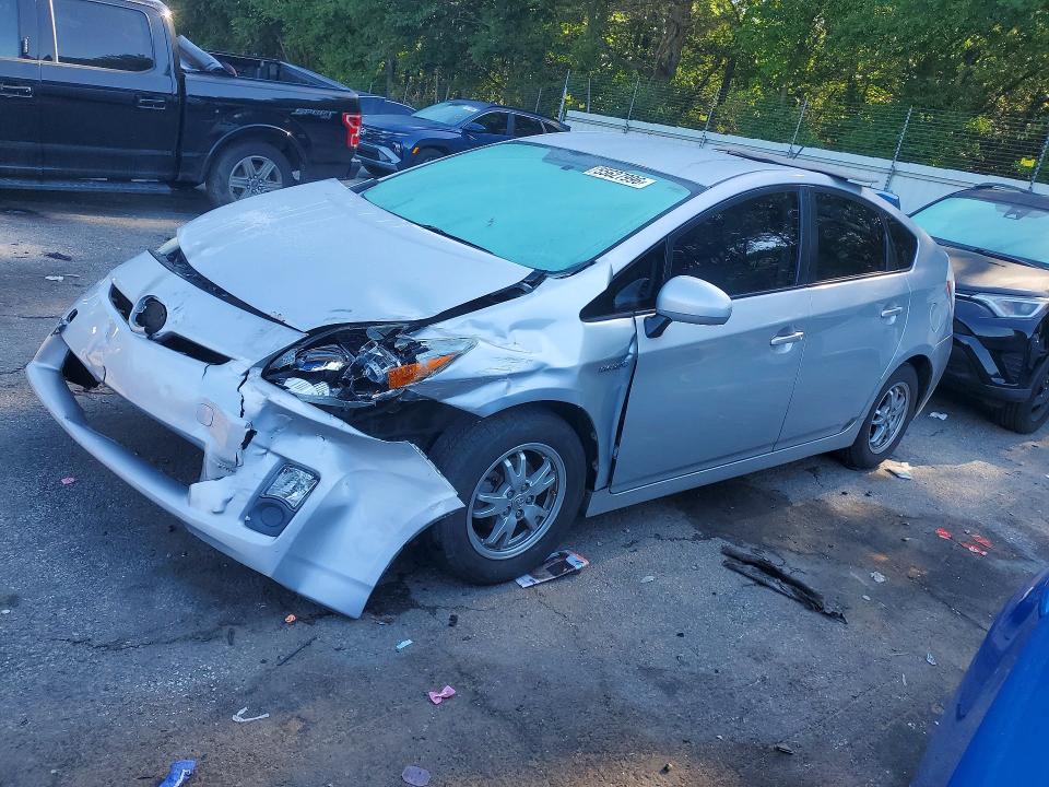 2010 Toyota Prius VIN JTDKN3DUXA0133410 COPART salvage auction — FRONT END, GA - CERT OF TITLE-SALVAGE, sold $1,650 on 2026-07-10 (photo 1)