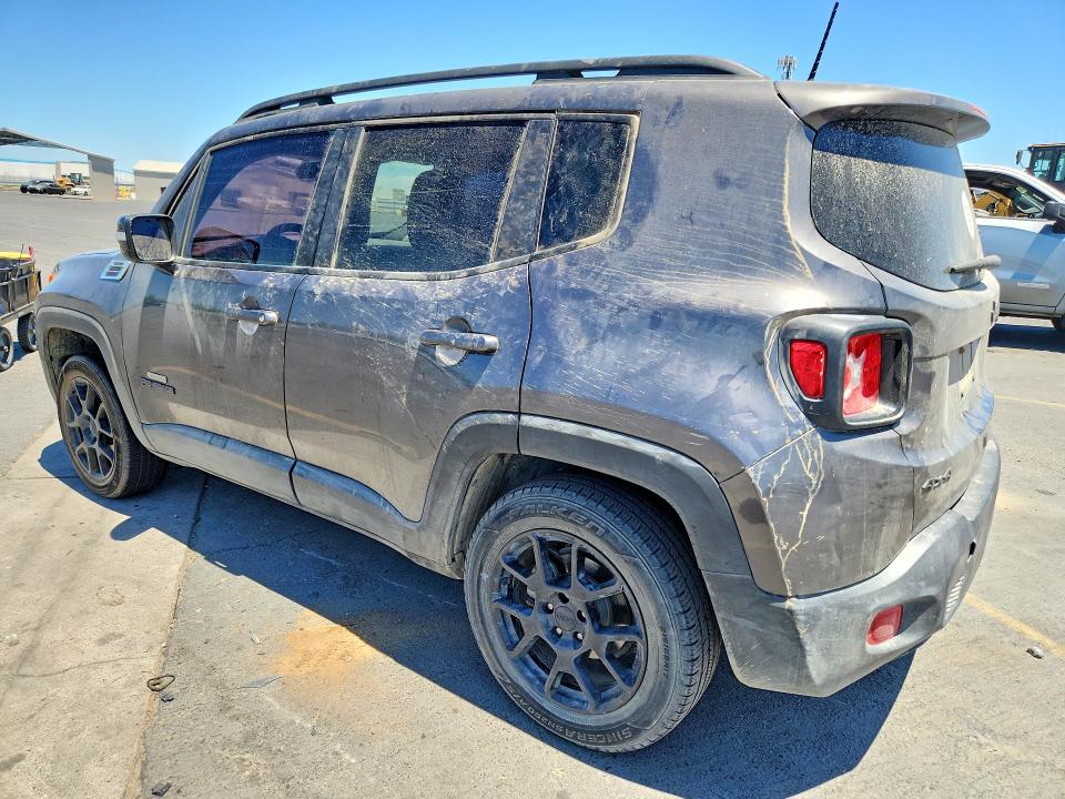 2020 Jeep Renegade VIN ZACNJBBB0LPL07239 COPART salvage auction — FRONT END, Ca - Salvage Certificate, sold $2,600 on 2026-08-06 (photo 2)