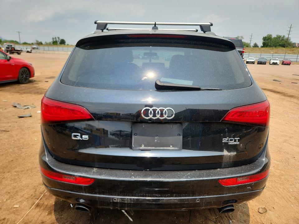 2014 Audi Q5 VIN WA1LFAFPXEA067335 COPART salvage auction — FRONT END, Co - Dis/Dlr/Exp Only Clean Title (P), sold $400 on 2026-07-13 (photo 6)