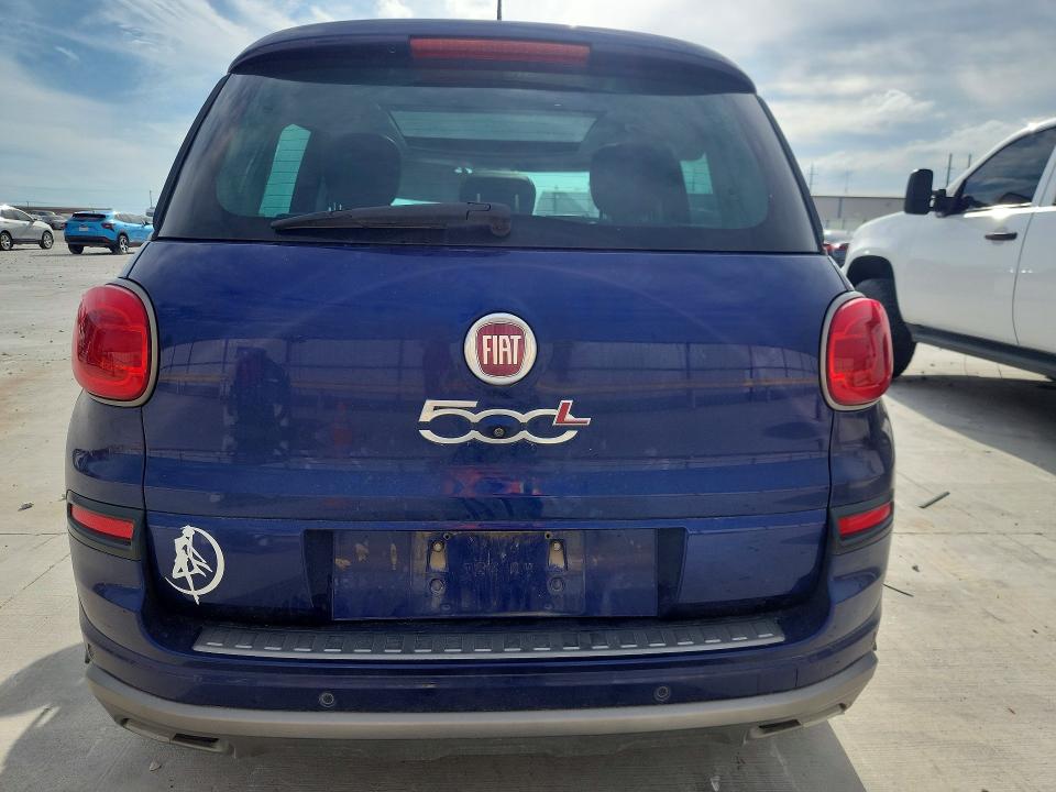 2019 Fiat 500 VIN ZFBNFADH8KZ041701 COPART salvage auction — SIDE, Tx - Salvage Vehicle Title, sold $1,050 on 2026-08-14 (photo 6)