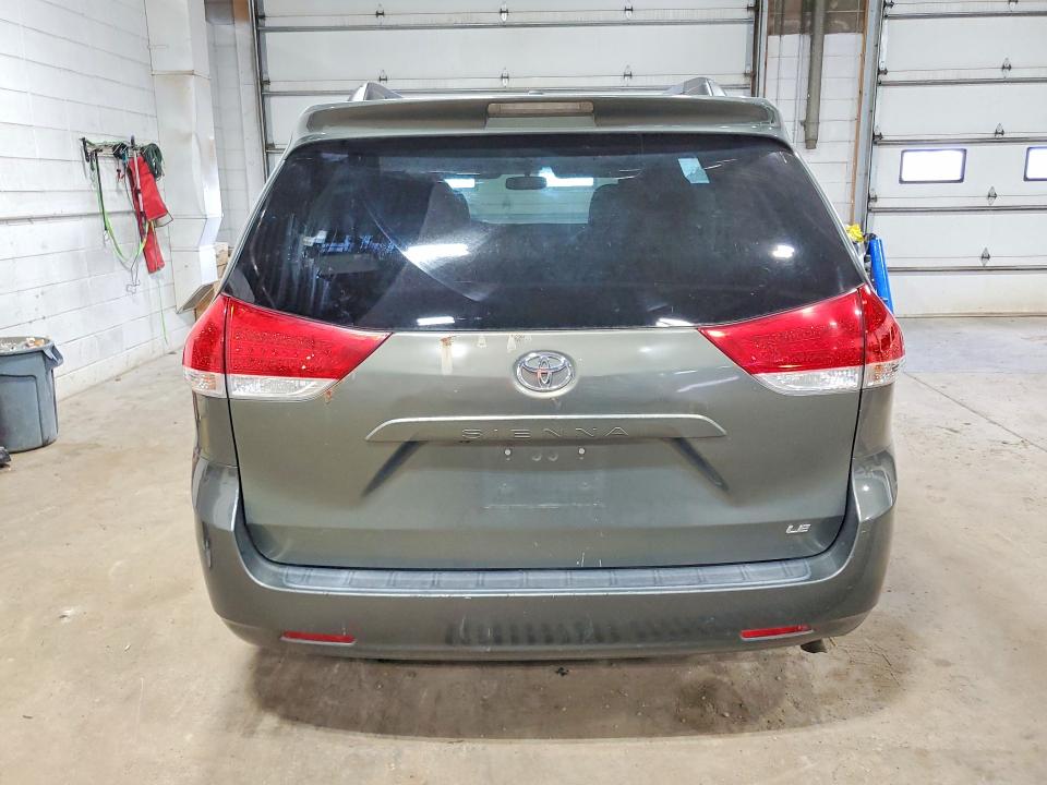 2012 Toyota Sienna VIN 5TDKK3DC2CS192953 COPART salvage auction — MECHANICAL, Wv - Certificate Of Title, sold $1,550 on 2026-07-28 (photo 6)