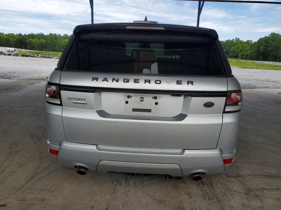 2017 Land rover RANGE ROVER VIN SALWR2FE8HA145896 COPART salvage auction — SIDE, Ga - Certificate Of Title (P), sold $6,600 on 2026-07-27 (photo 6)